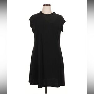 Annalee + Hope Black Ruffled Dress